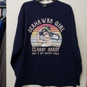 Seahawk long sleeve t-shirt